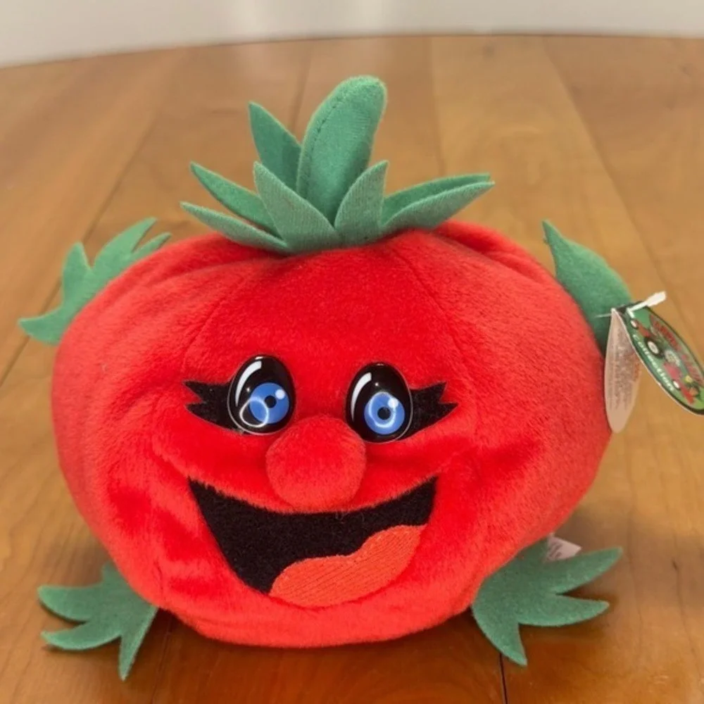 Vintage 1998 Kids Garden Babies Totally Tomato Plush – Bean Bag Toy w/ Tag